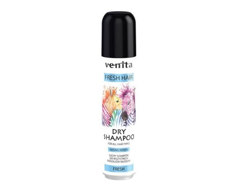 Venita Fresh Hair suchy szampon do wszystkich rodzajów włosów - Fresh 75 ml