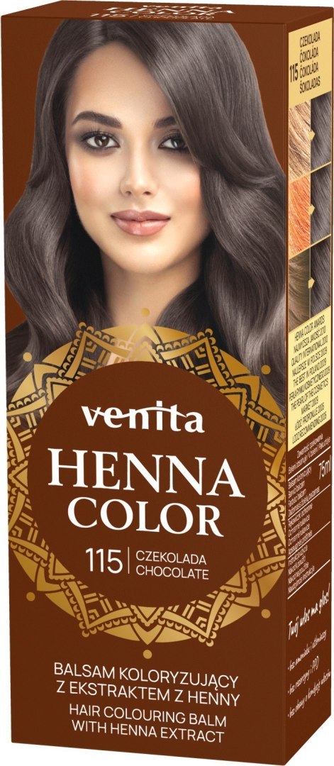 Venita HENNA COLOR balsam nr 115 CZEKOLADA