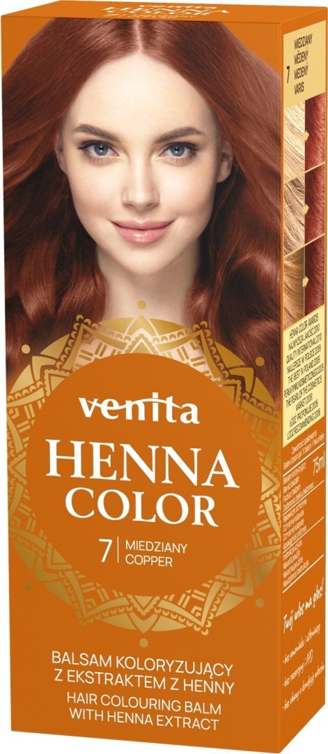 Venita HENNA COLOR balsam nr 7 MIEDZIANY
