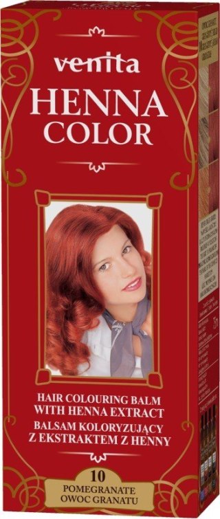 Venita Henna Color balsam koloryzujący z ekstraktem z henny - 10 Owoc Granatu 1 op.