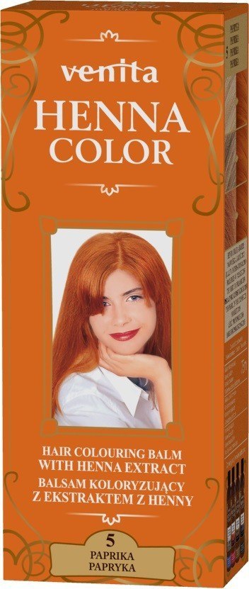 Venita Henna Color balsam koloryzujący z ekstraktem z henny - 5 Papryka 1 op.
