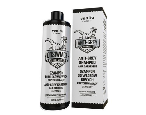 Venita Men szampon przyciemniający do włosów siwych - ciemne tony 200 ml