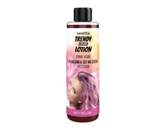 Venita Trendy Color Lotion płukanka do włosów anti-yellow - różowa 200 ml
