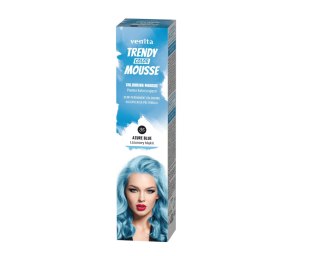 Venita Trendy Color Mousse pianka koloryzująca do włosów - 35 Azure Blue (Lazurowy Błękit) 75 ml