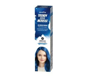 Venita Trendy Color Mousse pianka koloryzująca do włosów - 39 Cosmic Blue (Kosmiczny Błękit) 75 ml
