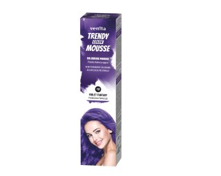 Venita Trendy Color Mousse pianka koloryzująca do włosów - 40 Violet Fantasy (fioletowa Fantazja) 75 ml