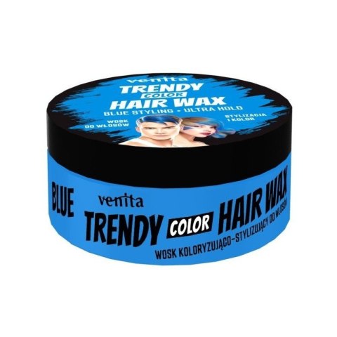Venita Trendy Hair Wax wosk do włosów Blue 75 g