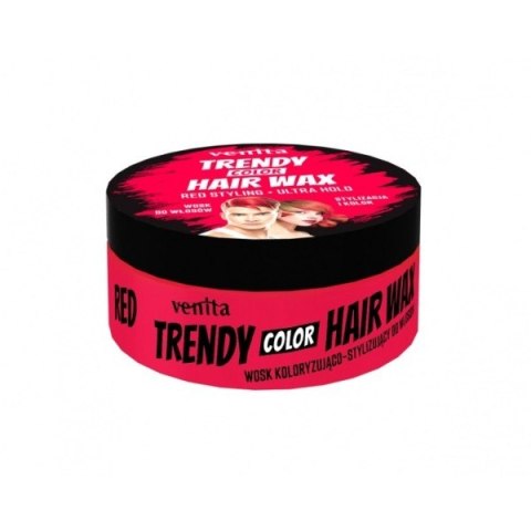 Venita Trendy Wosk do włosów Wax Czerwony 75 g