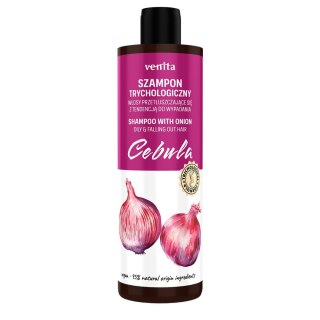 Venita Trichological Formula szampon trychologiczny Cebula - do włosów przetłuszczających się z tendencją do wypadania 300 ml