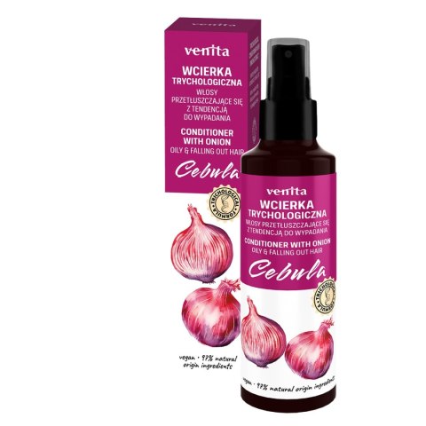 Venita Trichological Formula wcierka trychologiczna Cebula - do włosów przetłuszczających się z tendencją do wypadania 100 ml