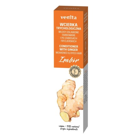Venita Trichological Formula Imbir wcierka trychologiczna do włosów osłabionych, farbowanych i po zabiegach fryzjerskich 100 ml