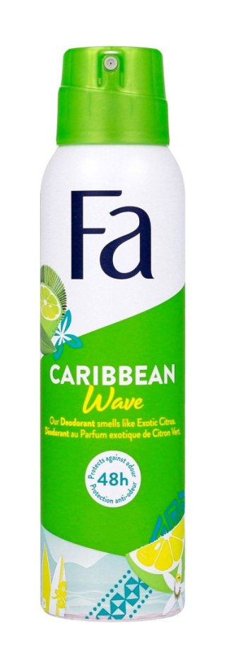 FA Caribbean Wave Dezodorant Damski w Sprayu 150 ml