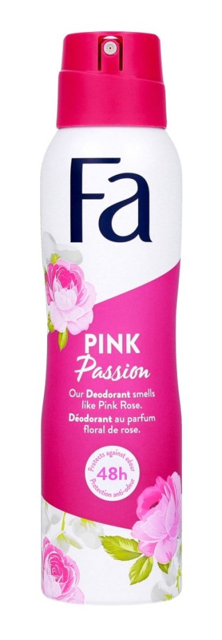 FA Pink Passion Dezodorant Damski w Sprayu 150 ml