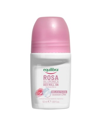 Equilibra Rosa Ialuronica Dezodorant Roll-on 24h z Kwasem Hialuronowym 50 ml