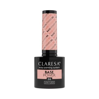 Claresa Base Power baza kauczukowa do paznokci UV/LED 06 5 g
