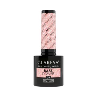 Claresa Base Power baza kauczukowa do paznokci UV/LED 09 5 g
