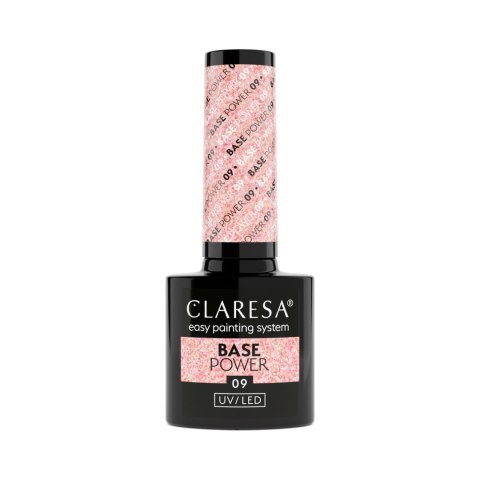 Claresa Base Power baza kauczukowa do paznokci UV/LED 09 5 g