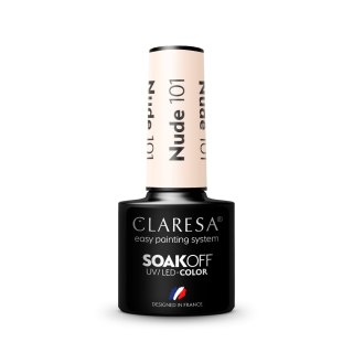 Claresa lakier hybrydowy Nude nr 101 5 g