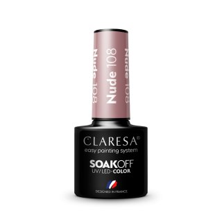 Claresa lakier hybrydowy Nude nr 108 5 g