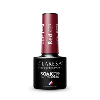 Claresa lakier hybrydowy Red nr 427 5 g