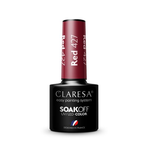 Claresa lakier hybrydowy Red nr 427 5 g