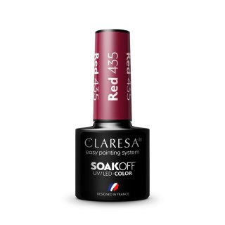 Claresa lakier hybrydowy Red nr 435 5 g