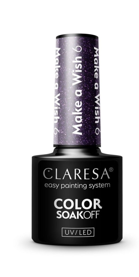Claresa lakier hybrydowy do paznokci MAKE A WISH nr 6 5 g