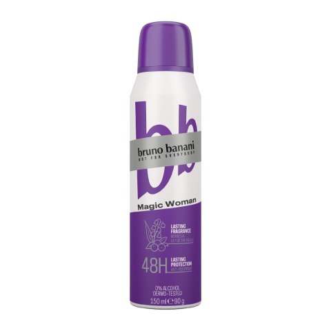 Bruno Banani Magic Woman Antyperspirant w Sprayu dla Kobiet 150 ml