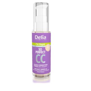 Delia Cosmetics Kryjący Krem CC So Perfect 02 Medium 30 ml