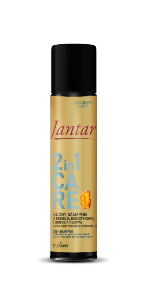 Farmona JANTAR 2in1 Care Suchy szampon do włosów z esencją bursztynową i skrobią ryżową 180 ml