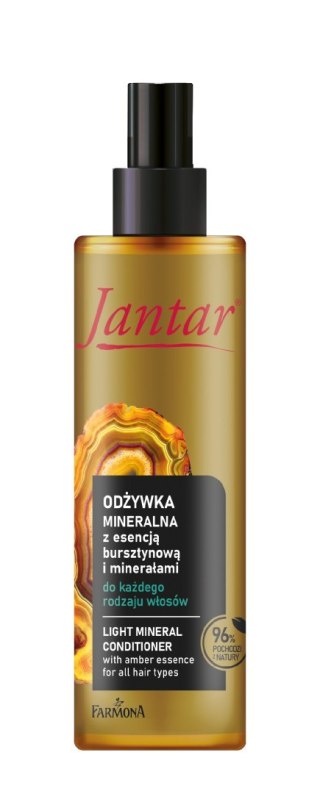 Farmona JANTAR lekka odżywka mineralna z esencją bursztynową do każdego rodzaju włosów 200 ml