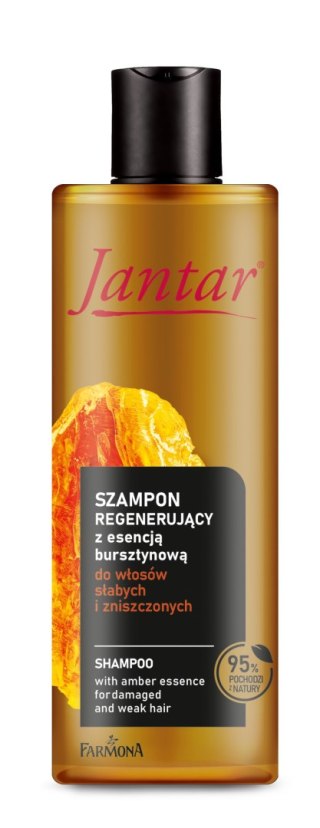Farmona JANTAR szampon regenerujący do włosów słabych i zniszczonych z esencją bursztynową 300 ml