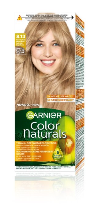 Garnier Color Naturals farba nr 8.13 - Naturalny Jasny Blond 1 op.