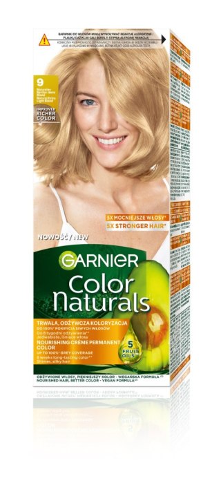 Garnier Color Naturals farba nr 9 - Naturalny Bardzo Jasny Blond 1 op.