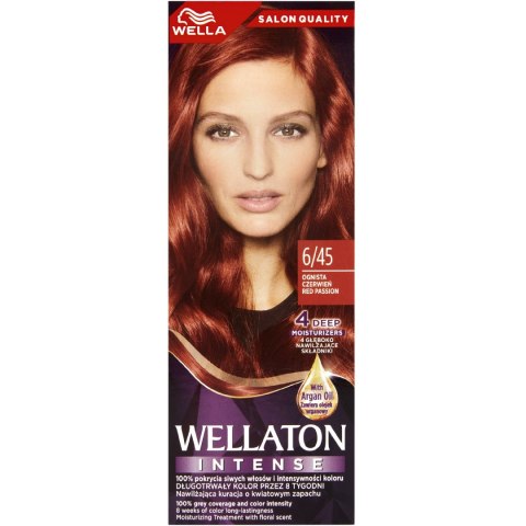 Londa WELLA WELLA Wellaton Intense farba do włosów 6/45 - Ognista Czerwień 1 op.