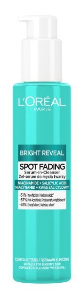 L'Oréal Paris Bright Reveal żel -Serum do mycia twarzy 150 ml