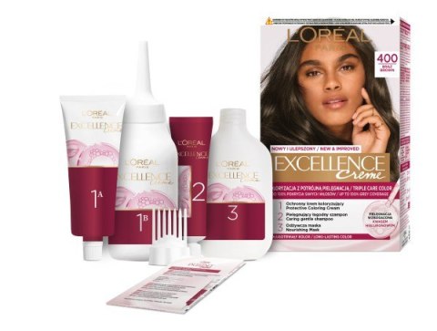L'Oréal Paris Excellence Creme farba do włosów 400 Brąz
