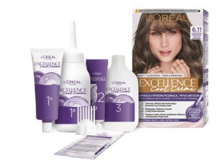 L'Oréal Paris Excellence Creme farba do włosów 6.11 Ultrapopielaty ciemny blond