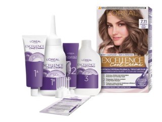 L'Oréal Paris Excellence Creme farba do włosów 7.11 Ultrapopielaty blond