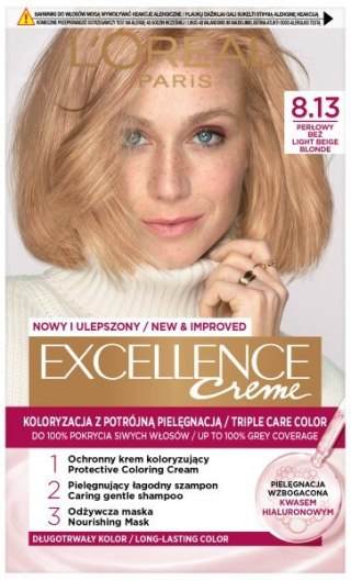 L'Oréal Paris Excellence Creme farba do włosów 8.13 Perłowy beż