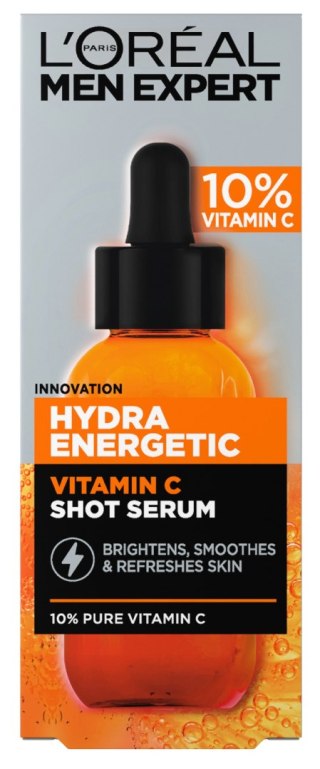 L'Oreal Men Expert Hydra Energetic Serum Shot do Twarzy z Witaminą C 30 ml