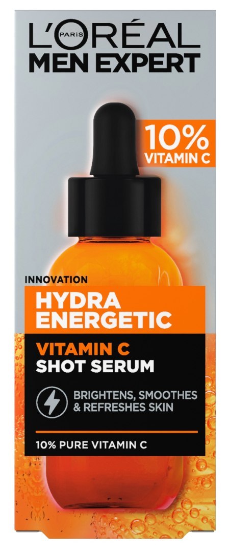 L'Oreal Men Expert Hydra Energetic Serum Shot do Twarzy z Witaminą C 30 ml