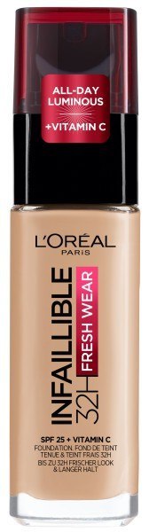 Maybelline L'Oreal Infaillible 32H Fresh Wear Długotrwały Podkład do Twarzy 145 Rose Beige 30 ml
