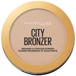 Maybelline City Bronzer Puder Brązujący do Twarzy - Medium Cool 8 g