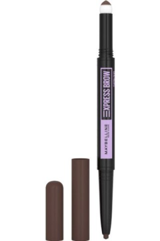 Maybelline Express Brow Satin Duo Dwustronna Kredka do Brwi nr 04 Dark Brown 1 szt