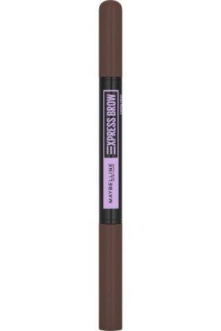 Maybelline Express Brow Satin Duo Dwustronna Kredka do Brwi nr 04 Dark Brown 1 szt