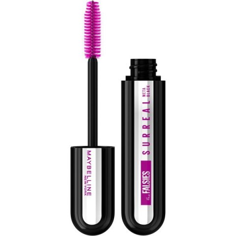 Maybelline Tusz do Rzęs Falsies Surreal Wydłużający i Nadający Objętość Meta Black 10 ml