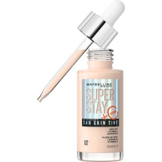 Maybelline Super Stay 24H Skin Tint Rozświetlający Podkład do Twarzy z Witaminą C nr 02 30 ml