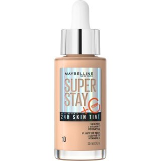 Maybelline Super Stay 24H Skin Tint Rozświetlający Podkład do Twarzy z Witaminą C nr 10 30 ml