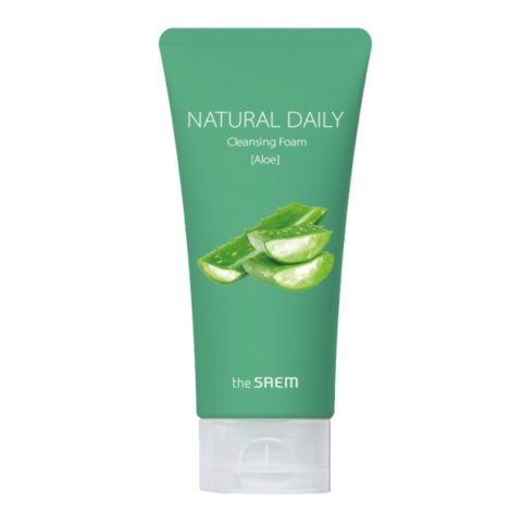 The Saem Natural Daily pianka do mycia twarzy - Aloes 150 ml